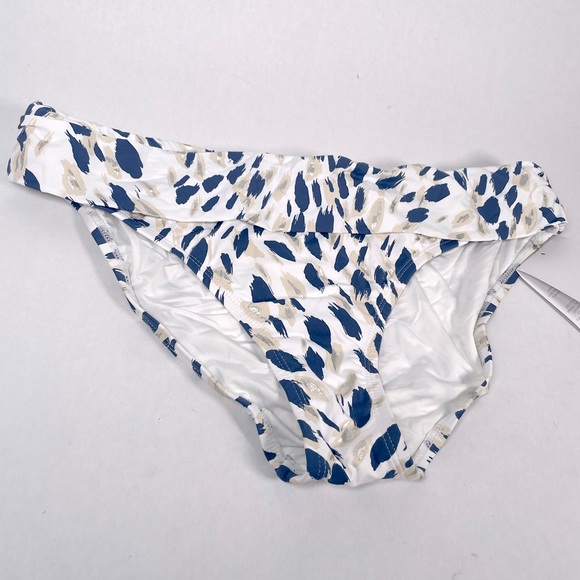 LA Blanca Swim Bottoms Size 14 White and Blue - Picture 2 of 6